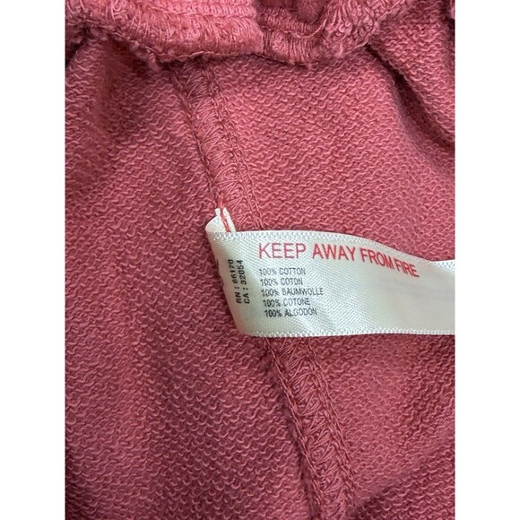 Anthropologie Daily Practice Jumpsuit Pink Cloud Rest Cotton Vacay Size XL NWT - Picture 12 of 13